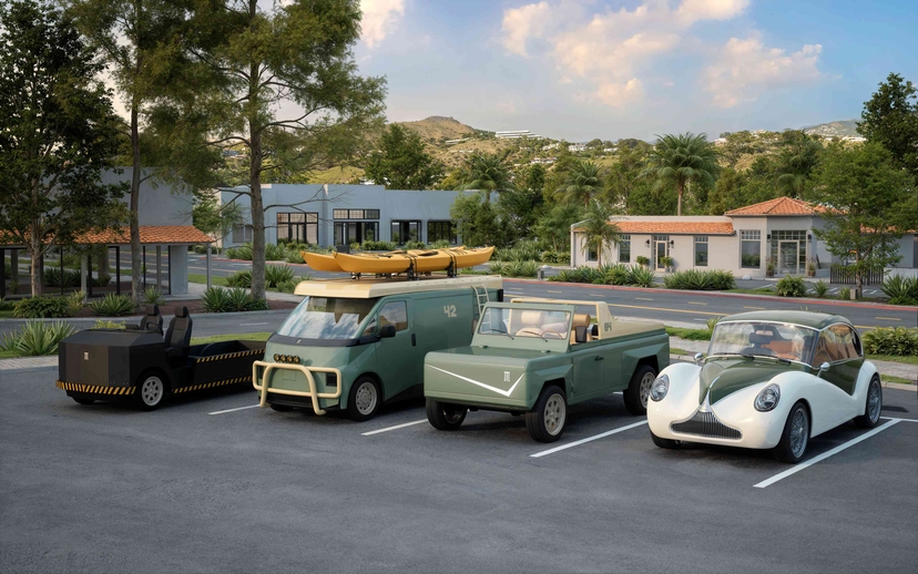 Olympian Model O1 electric vehicle