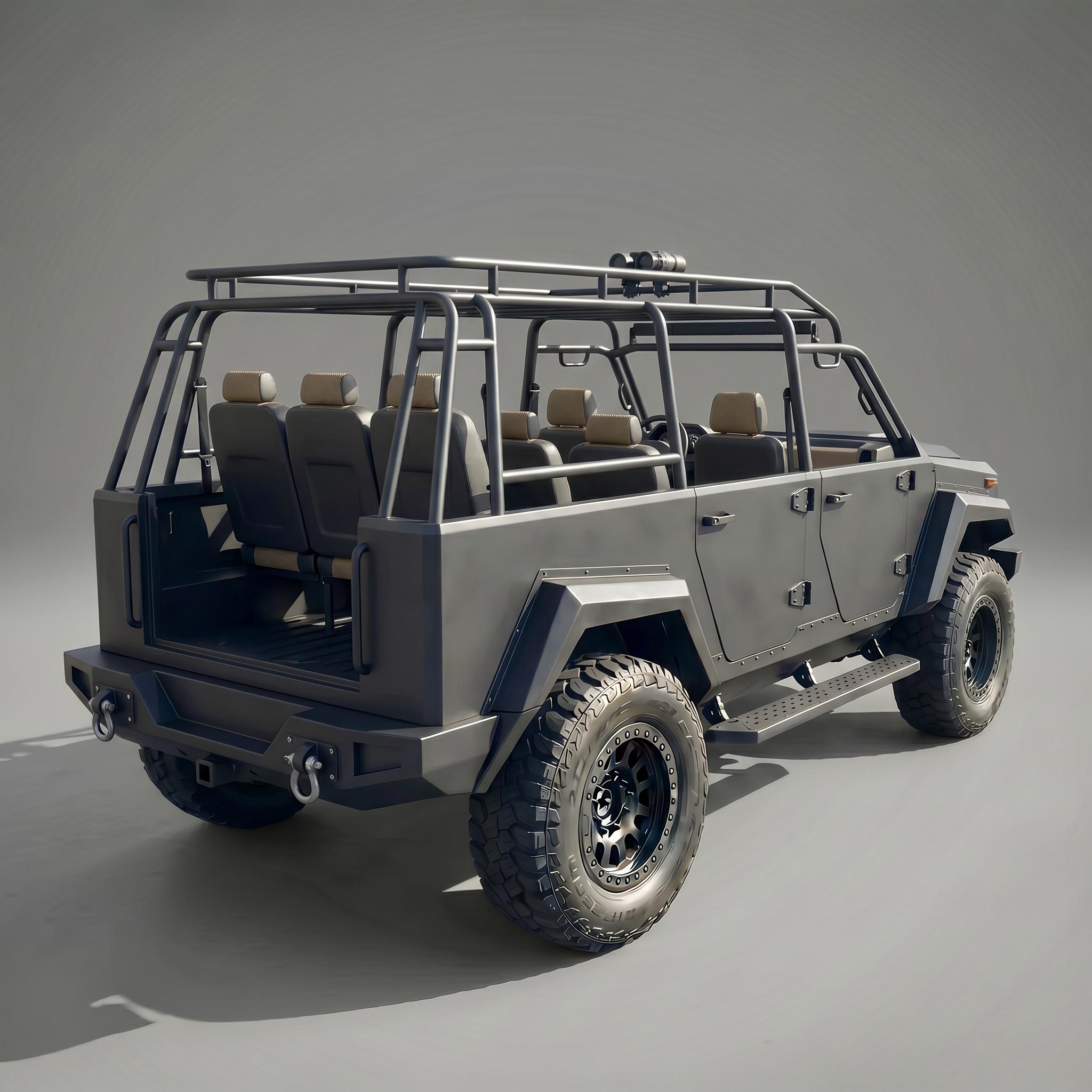 Electric Tourism Sightseeing Vehicle