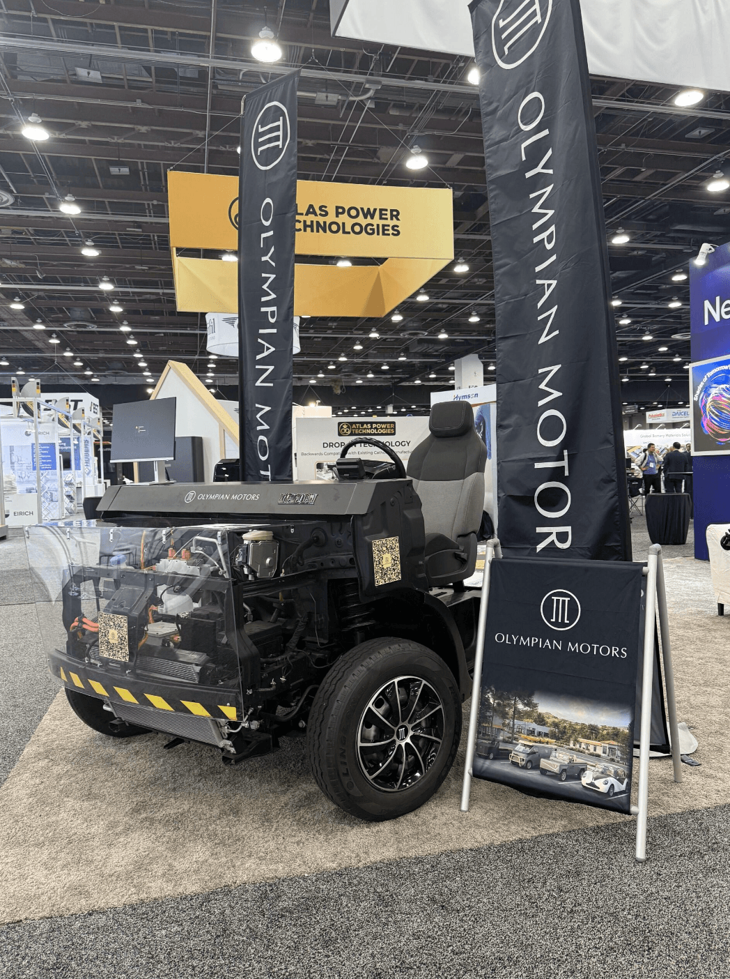 EV Skateboard Platform at Detroit Battery Show