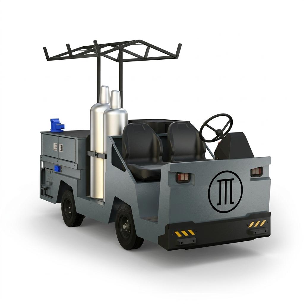 Electric maintenance vehicle