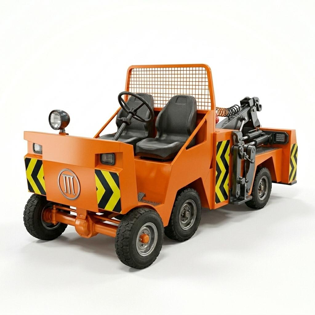 Electric tow tractor